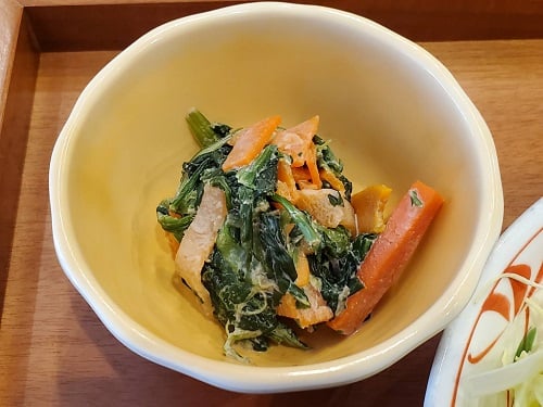 ■ほうれん草のくるみ和え