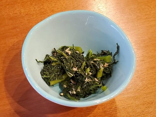 ■春菊とツナの和え物