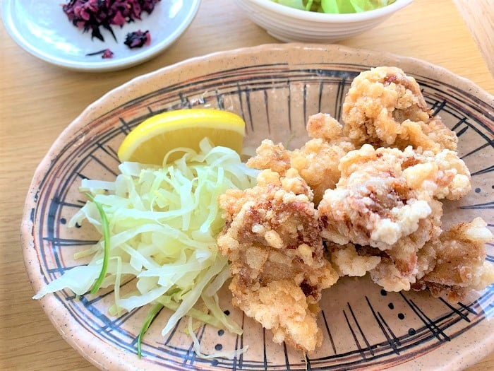 【昼食】鶏肉の唐揚げ