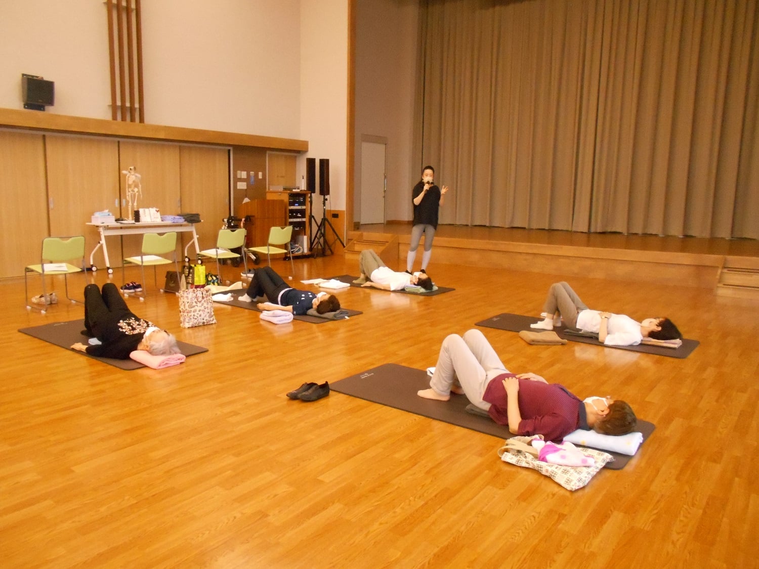 1回の講座は、5名定員で、ゆったり体験