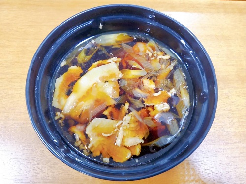 豚肉たっぷりのつけ汁