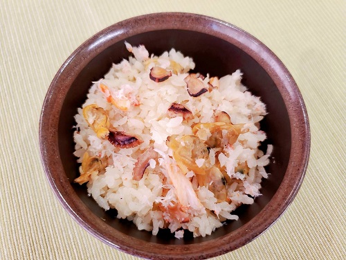 海鮮出汁炊き山椒ご飯