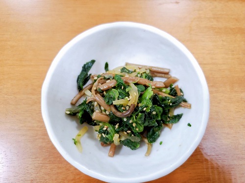 青菜のナムル