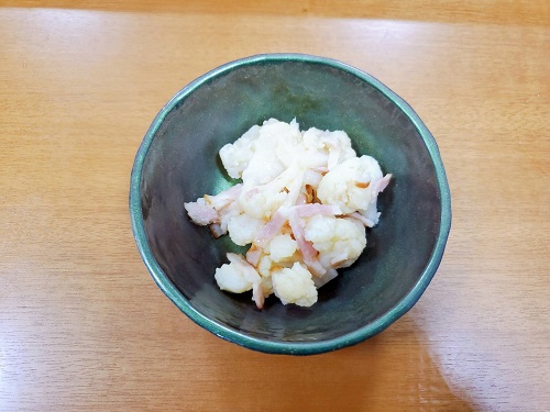 カリフラワーペペロンチーノ