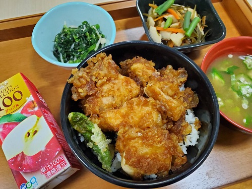 9月15（金）A食：鶏天丼