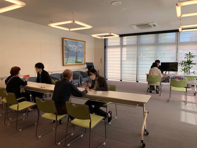 スマホ教室の様子