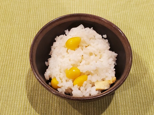 銀杏炊き込みご飯