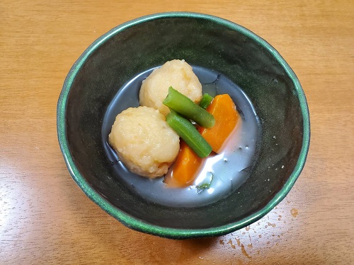■海老団子の煮物