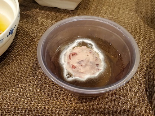 甘茶ゼリーぜんざい
