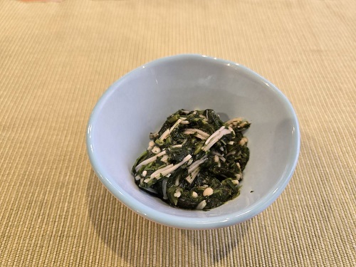 ■モロヘイヤとえのきの和え物