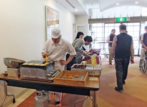 和菓子「島村」さんによる出張販売