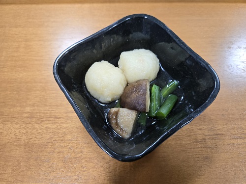 ■海老団子の煮物