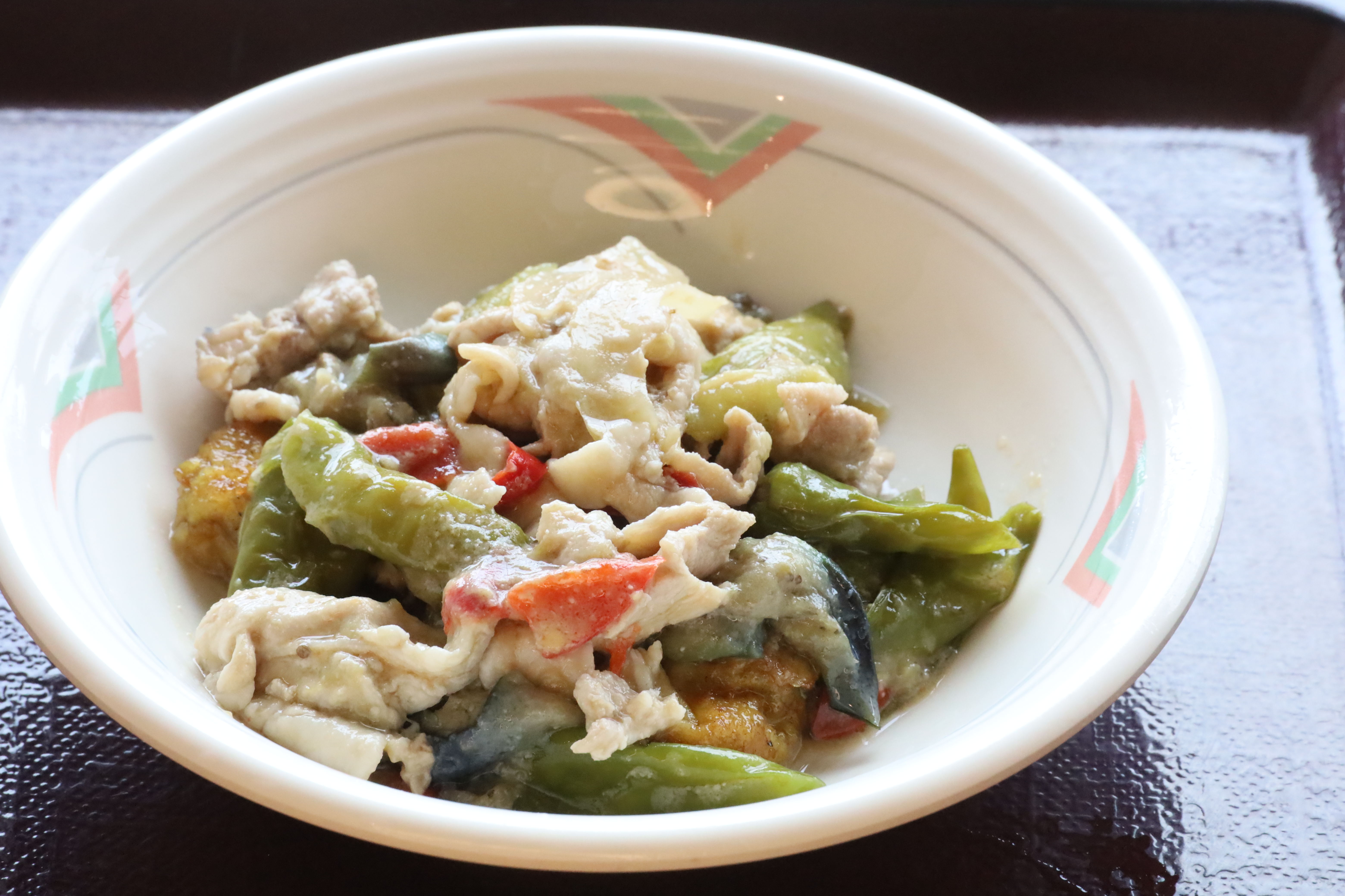 粟麩と茄子の甘みそ炒め