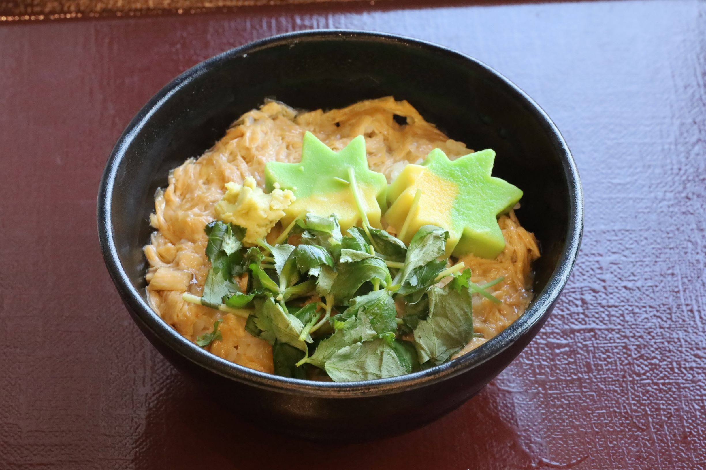 とろーり湯葉のあんかけ丼