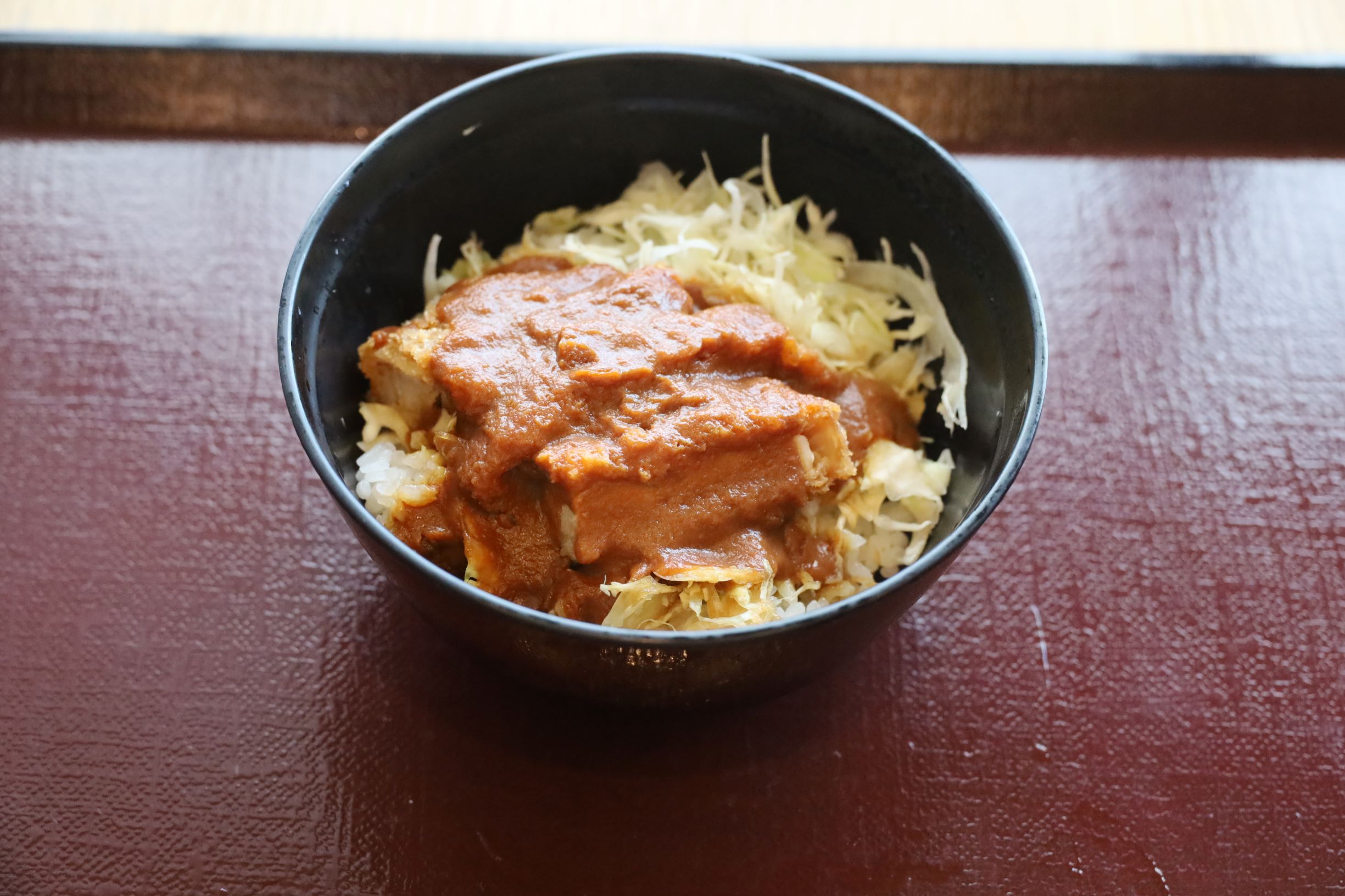 ９月１１日（水）昼食
Ａ食　デミカツ丼
