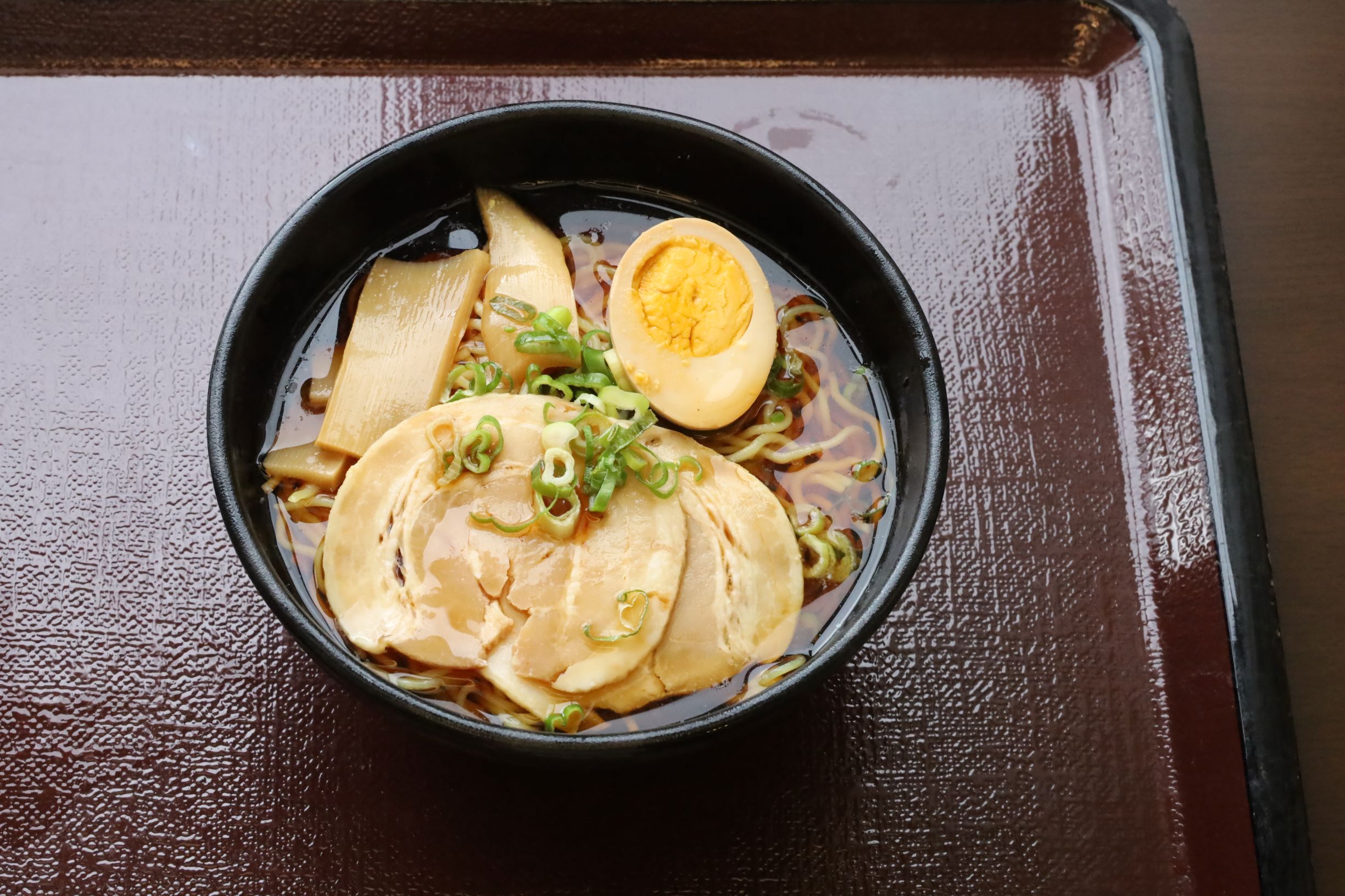 ９月２６日（木）昼食
Ａ食　尾道ラーメン（醤油味）
