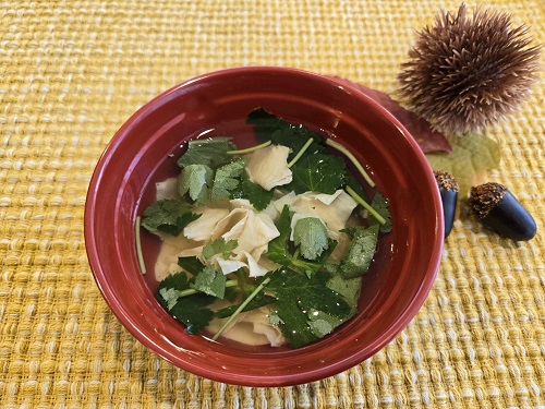 湯葉のお吸い物