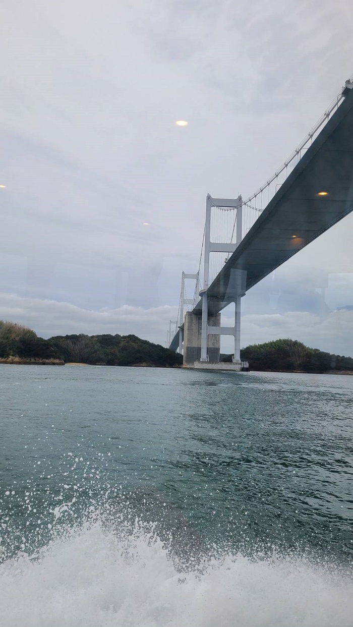 これからしまなみ海道を渡ります