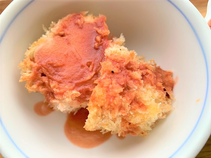 豚肉と林檎の博多揚げ