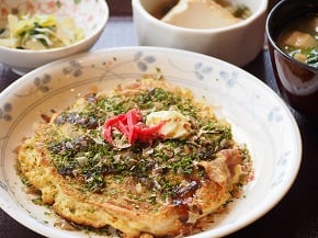 お好み焼き（昼食）