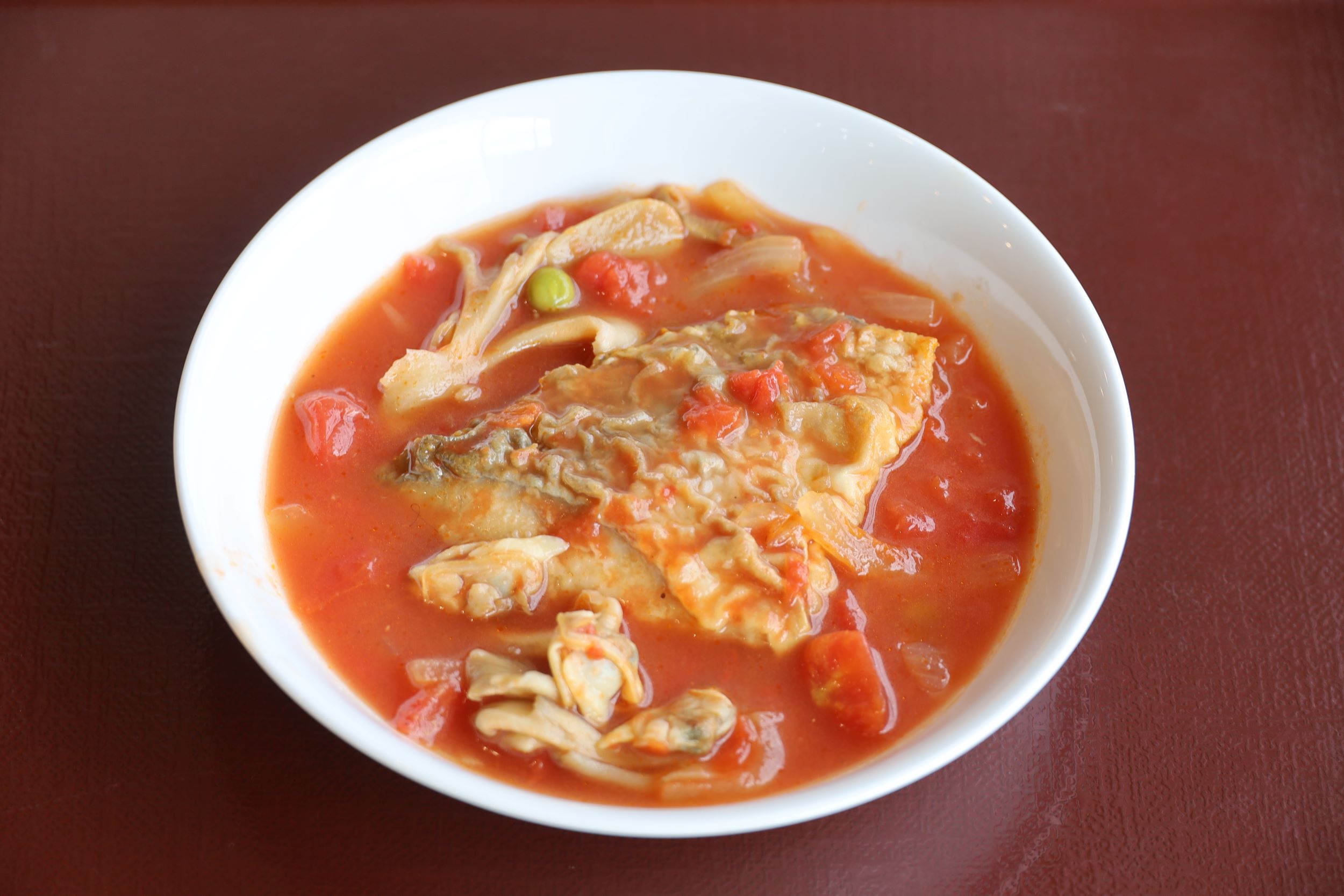 １１月１６日（土）夕食
鯖とアサリのトマト煮込み
