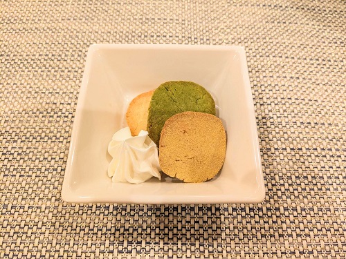 ■手作りクッキー（抹茶・みかん）