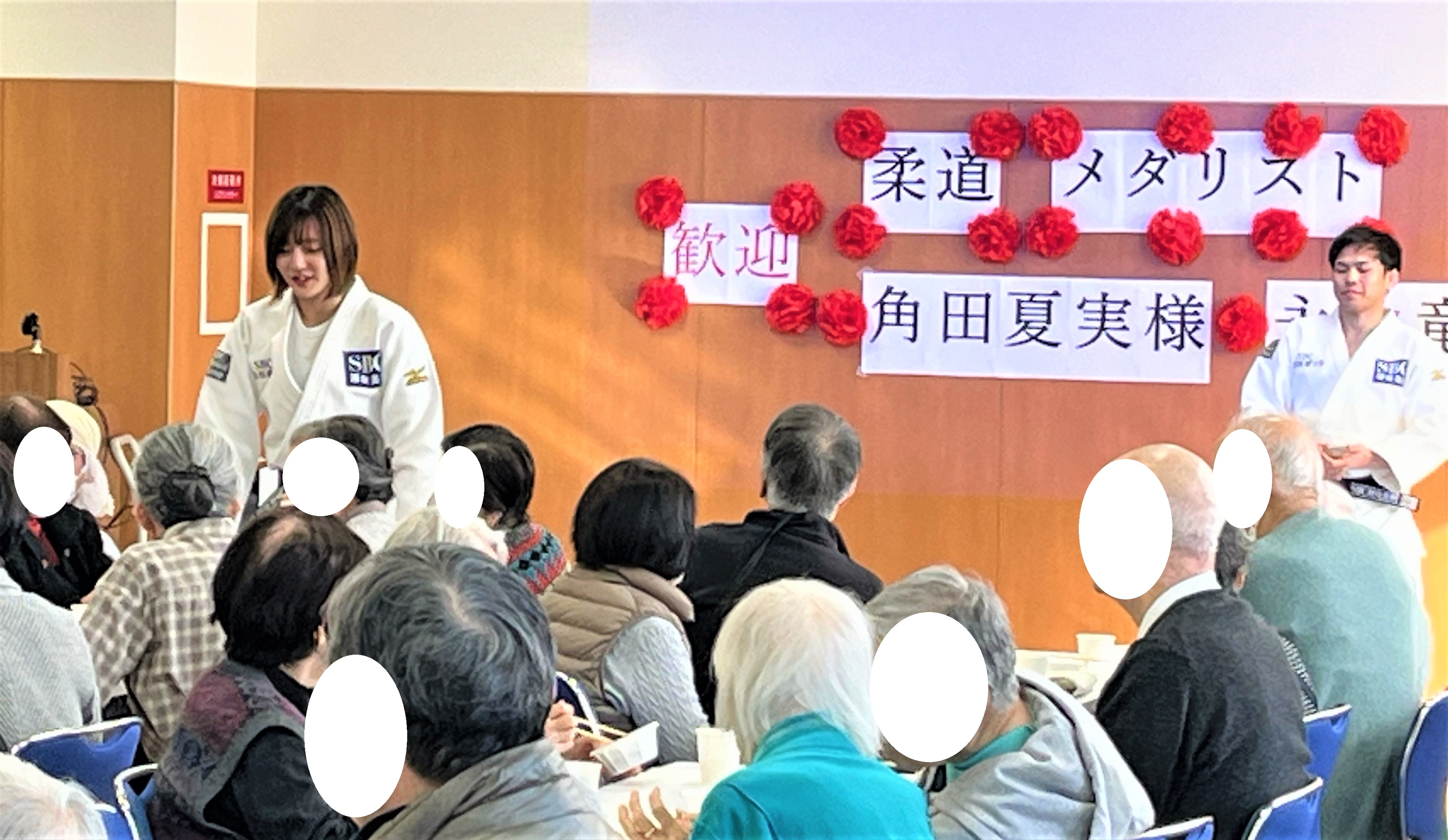 メダリストへの質問コーナーにて