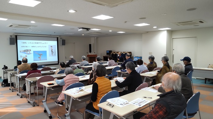 「小講演とトレーニング&リハビリマットの体験」愛媛ケア・アシスト様
（福祉機器及びリハビリテーション補助ロボットの販売、卸売、レンタル）