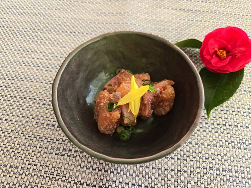 ■ハマチの胡麻和え