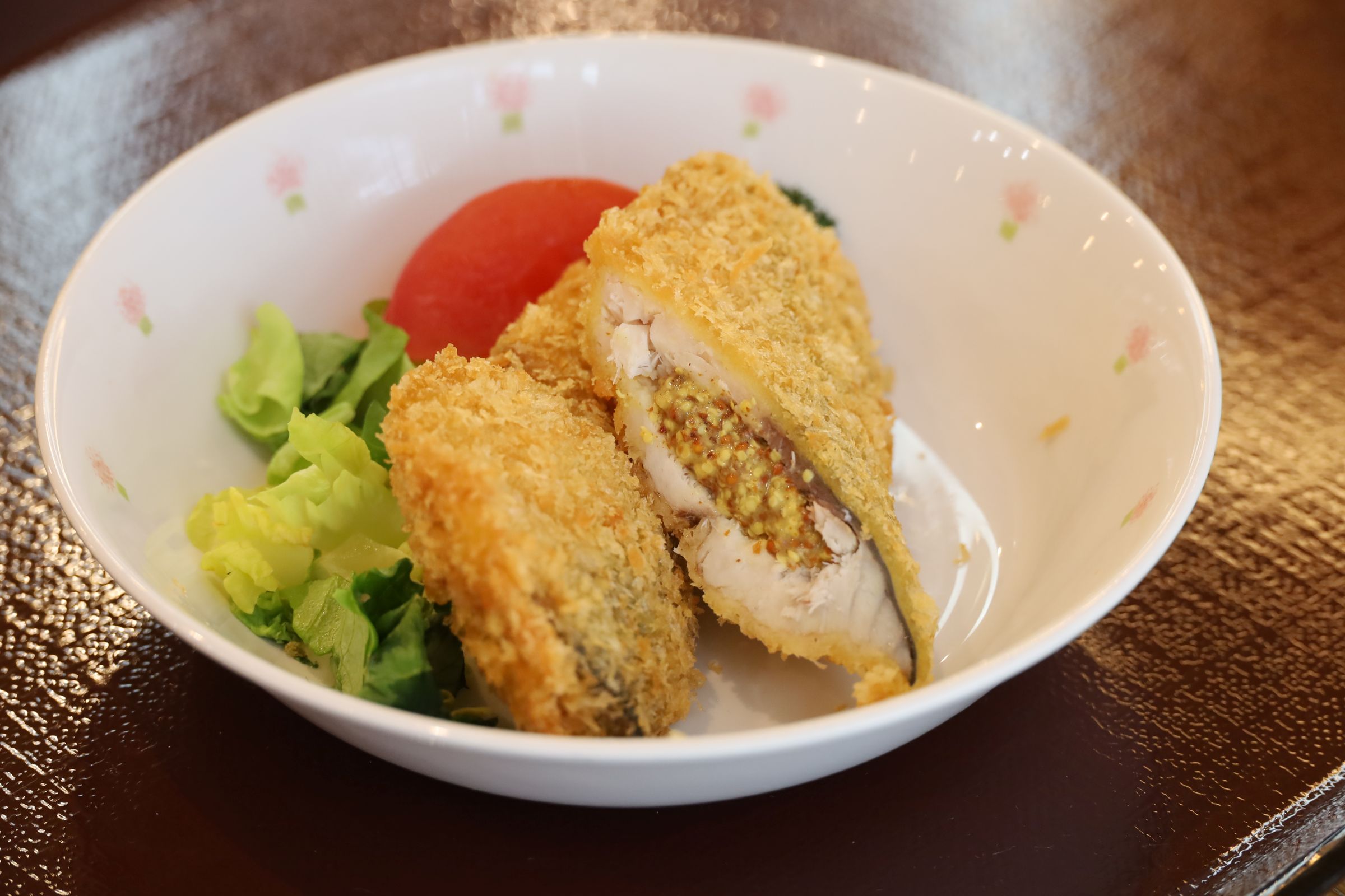 鰆のマスタードはさみ揚げ
3月13日（木）夕食A食