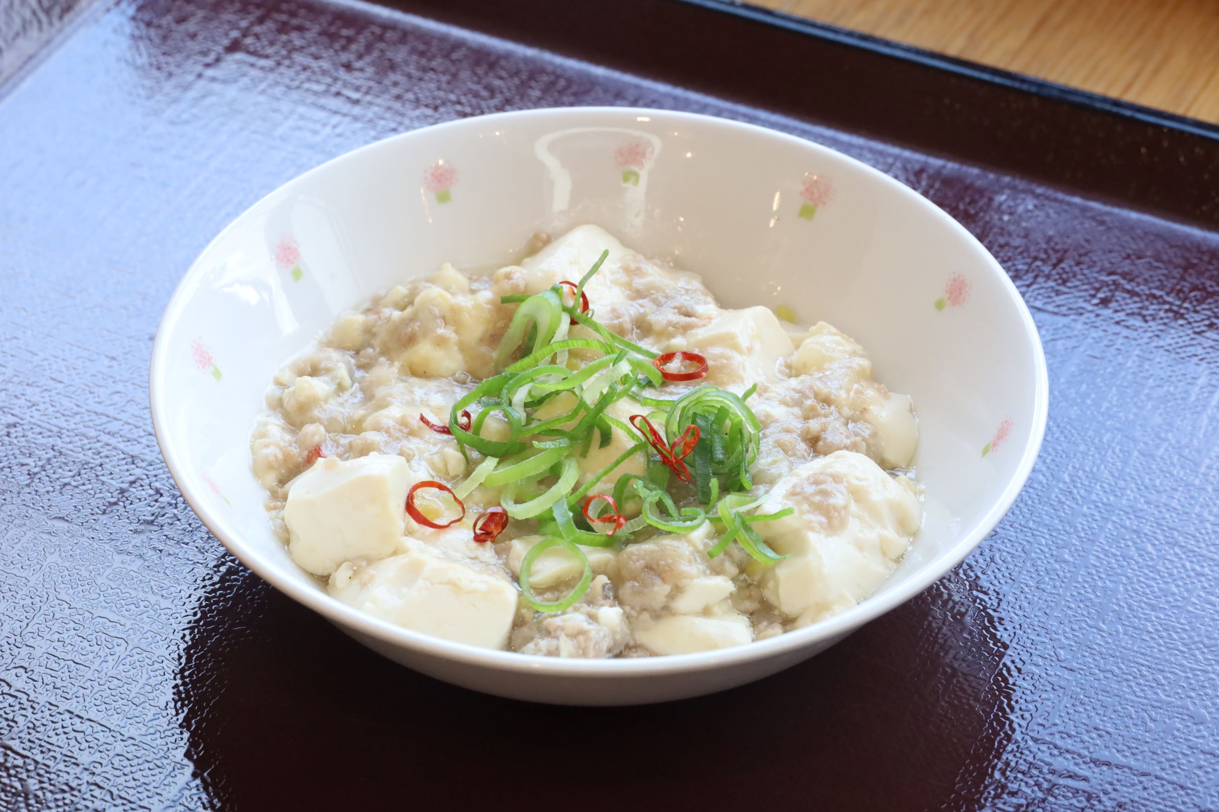 白い麻婆豆腐
４月３日（木）夕食Ａ食
