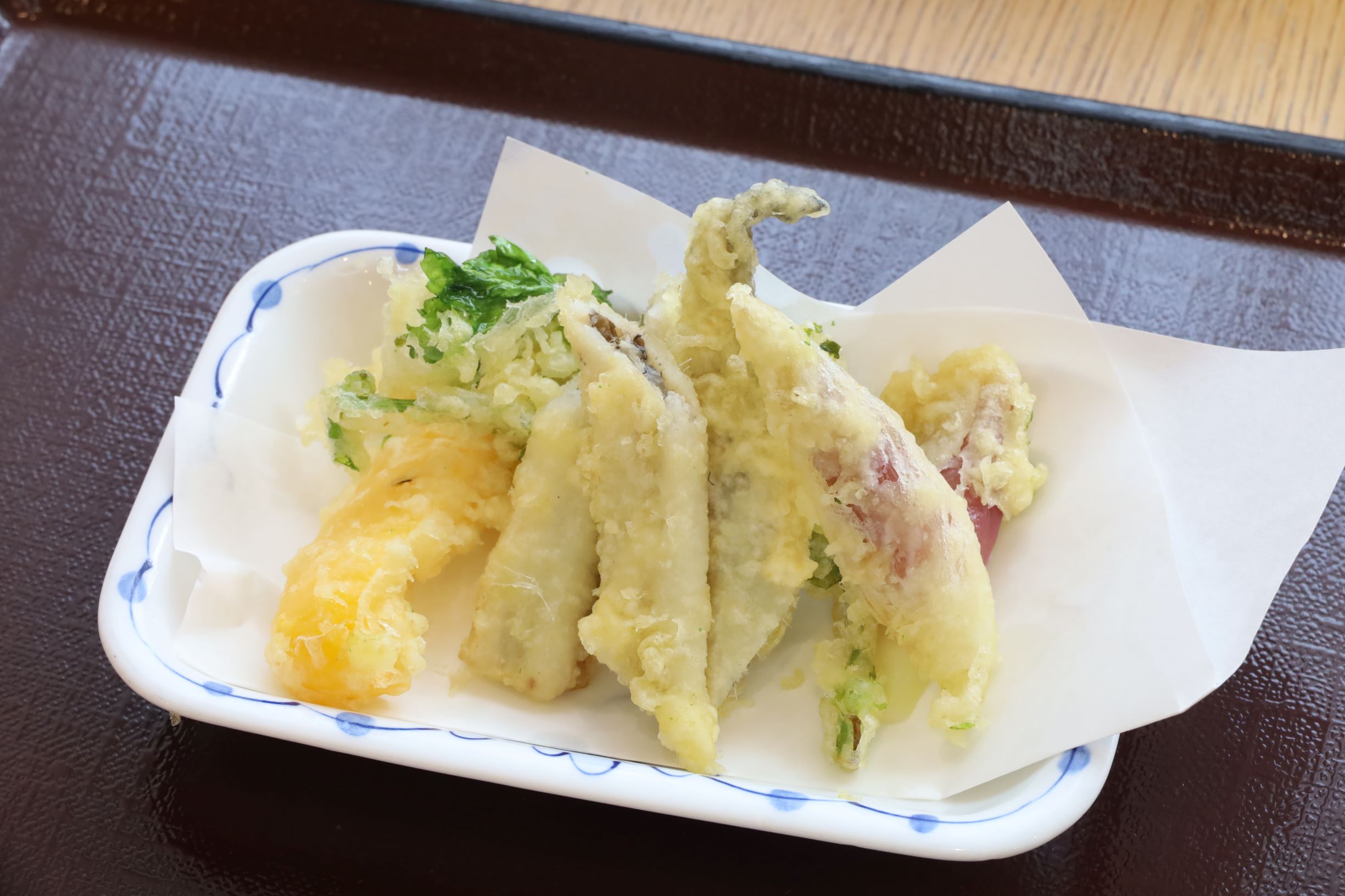 魚屋イチ押し！穴子と春野菜の天婦羅
４月７日（月）夕食