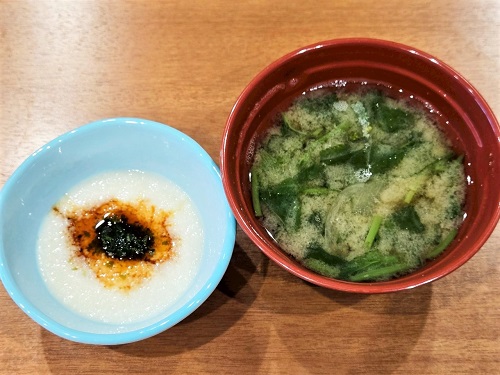 ■ととと芋・減塩味噌汁