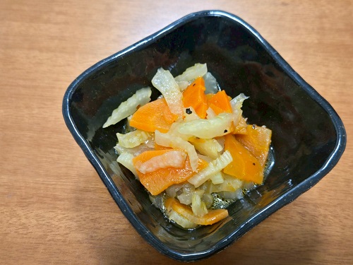 ■セロリの塩炒め