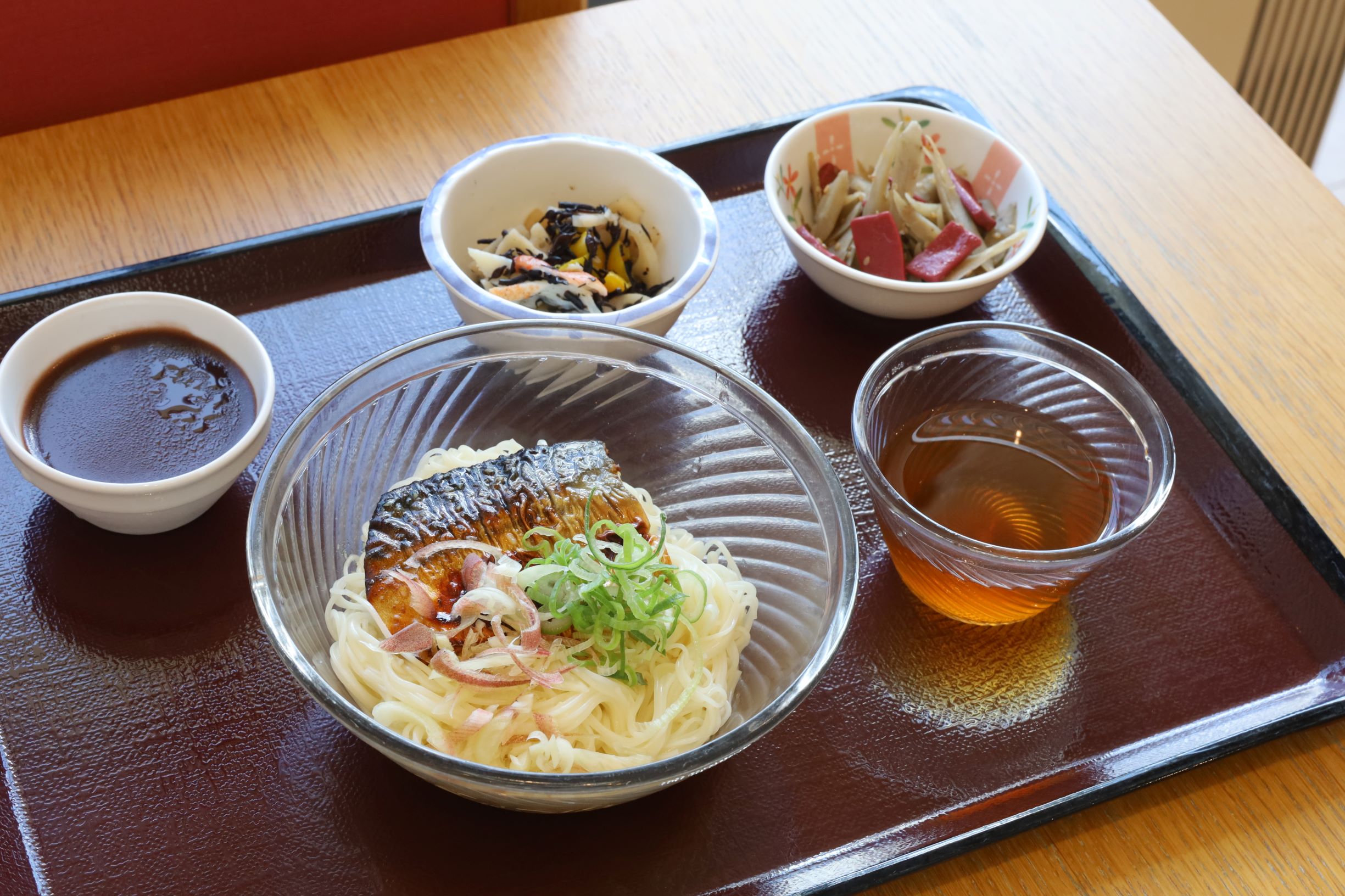 ７月19日（土）昼食A食
焼き鯖そうめん