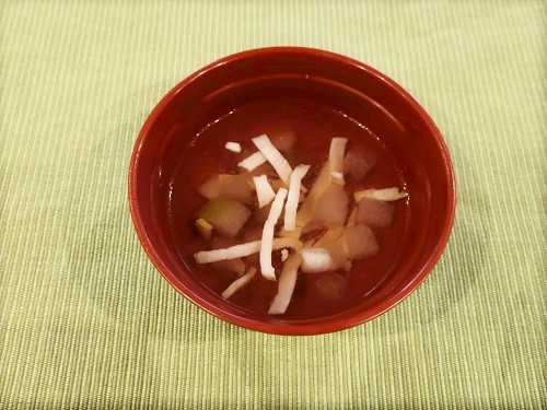 ■べーコンと冬瓜のスープ