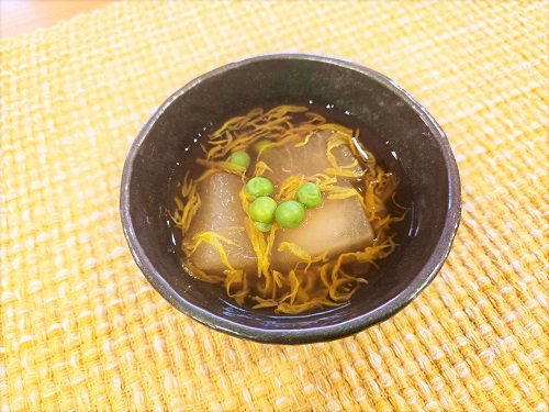 《共通》
冬瓜の菊花あん