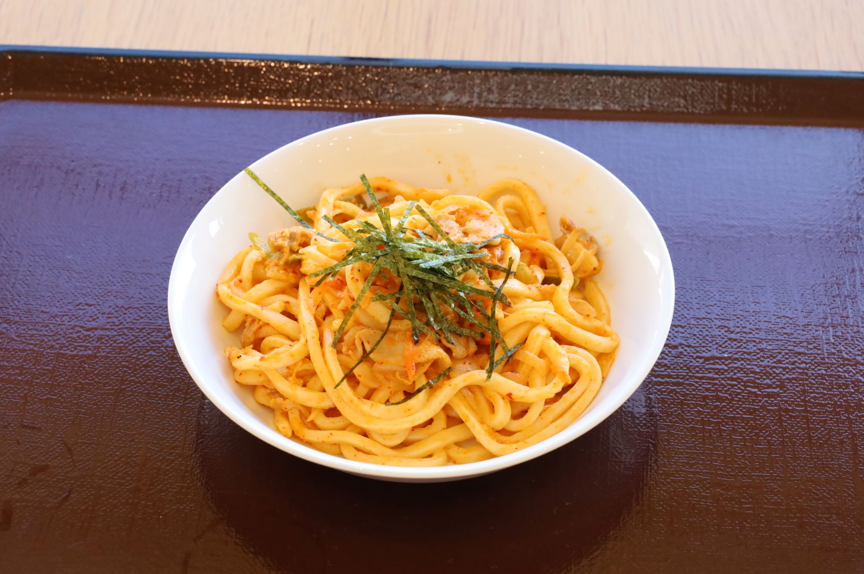 1月11日(日)　昼食　A食
疲労回復☆一度食べたら癖になる
豚キムチ焼きうどん