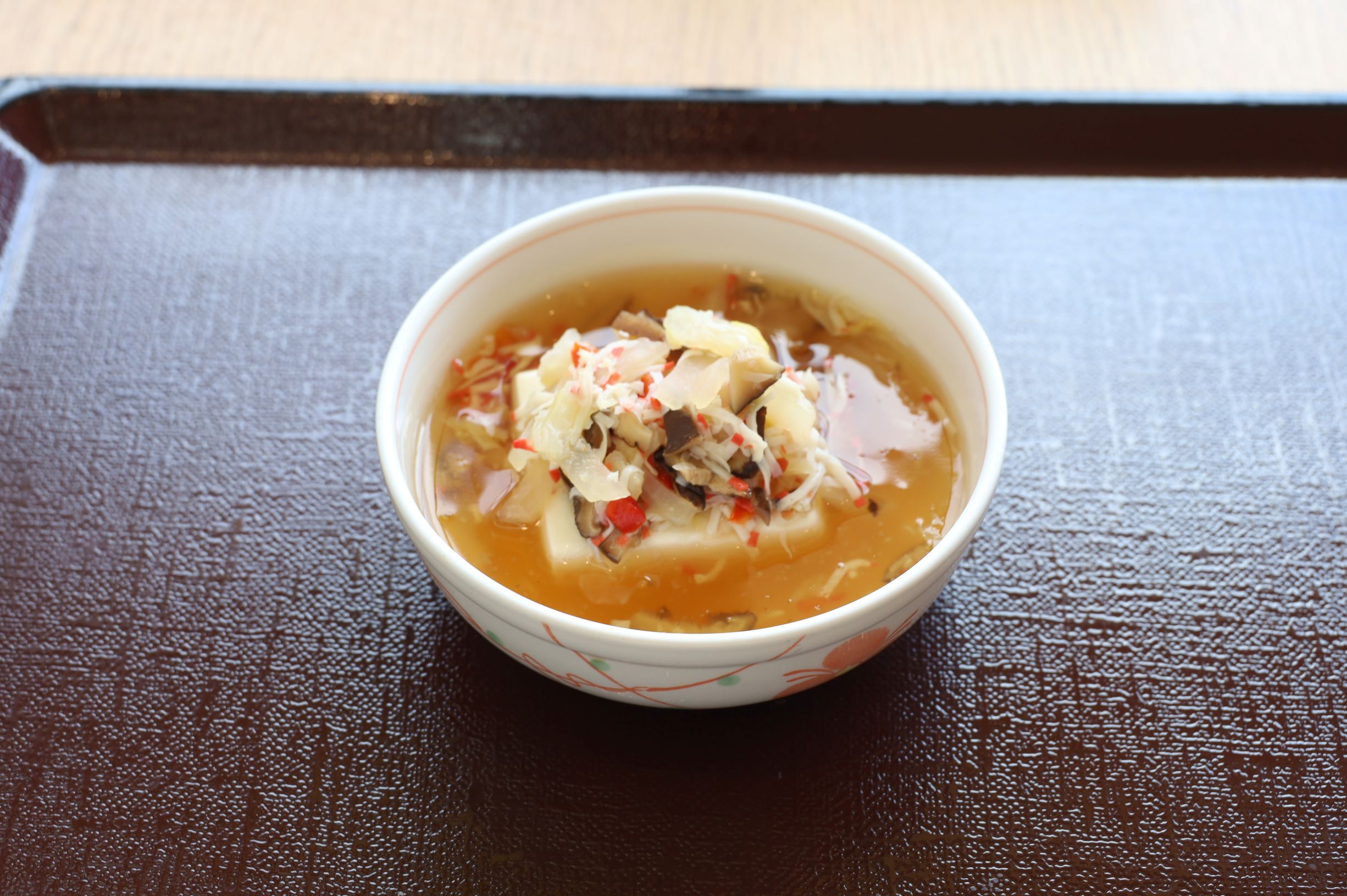 B食：生姜で減塩！豆腐の野菜あんかけ