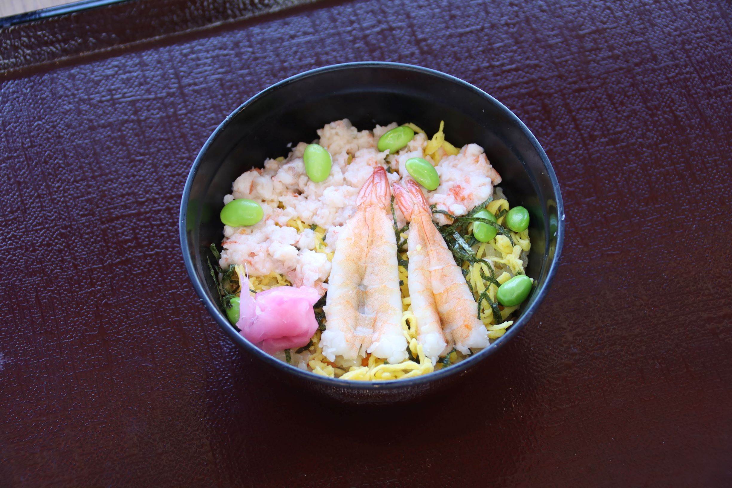 A食：エビそぼろ寿司