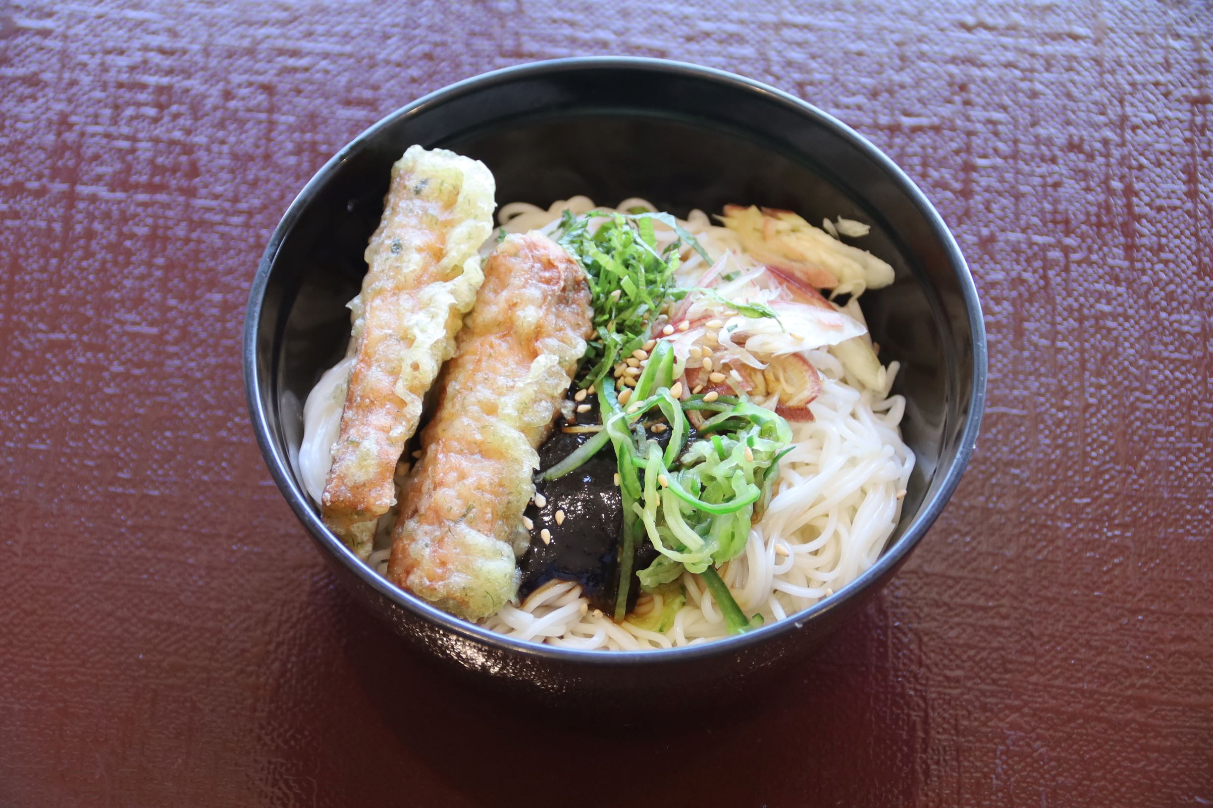 4月12日（日）昼食A食
酢みそそうめん