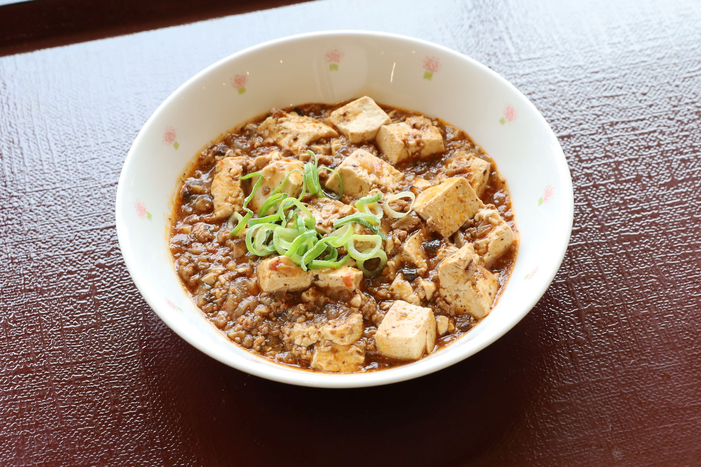 4月20日（月）昼食A食
花椒香る痺れる辛さの麻婆豆腐