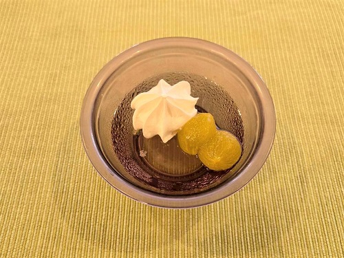 ■白ワインゼリー