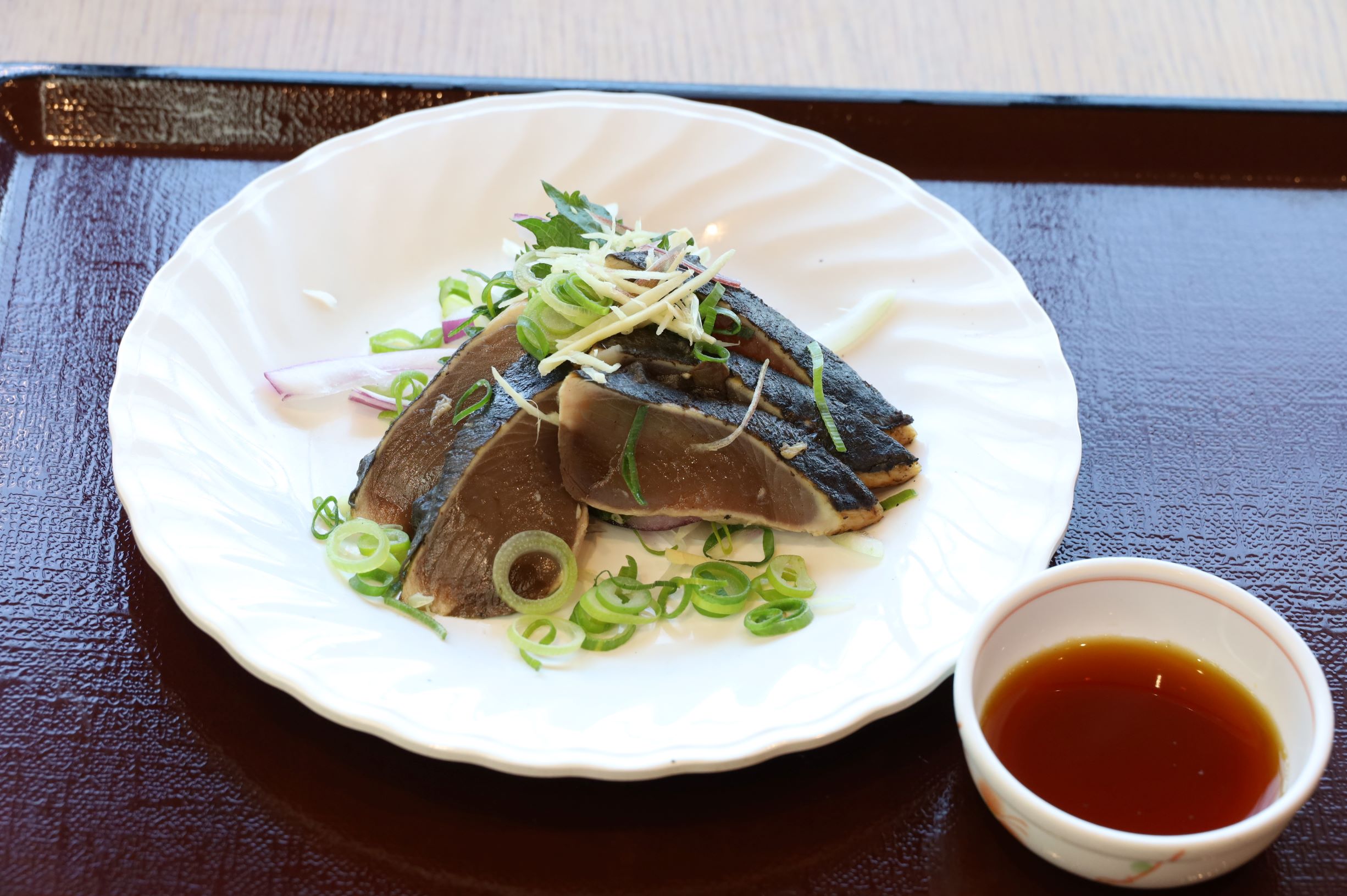 ５月５日（火）
夕食A食　鰹のたたき