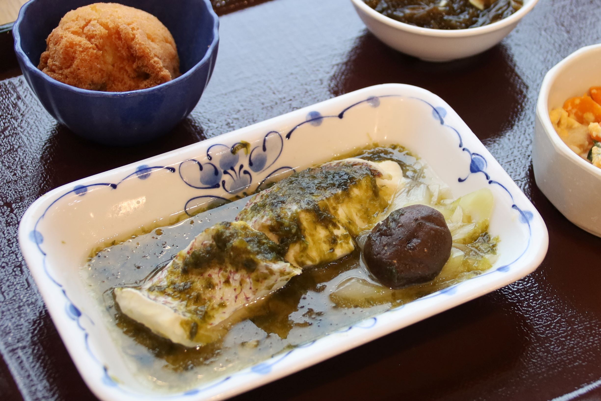 6月7日（日）昼食B食
鯛のマース煮（塩煮）