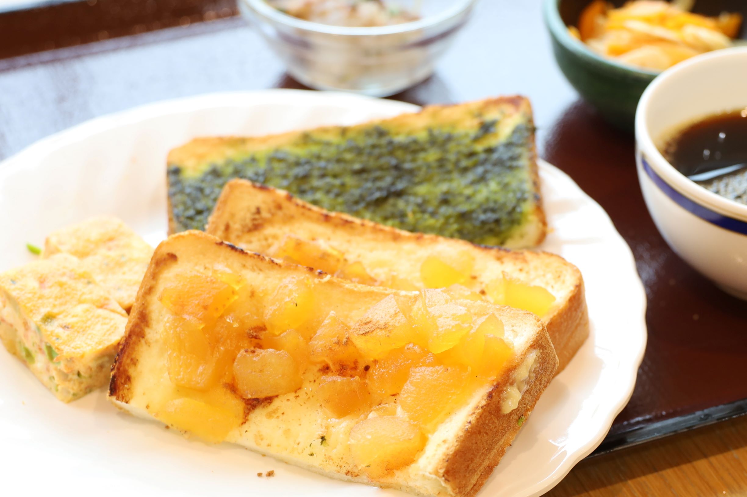 6月26日（金）昼食A食
アップルシナモントースト