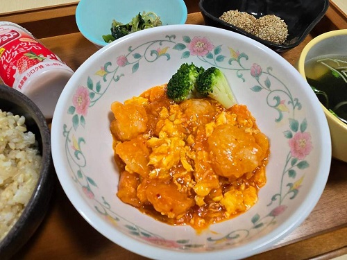■海老チリ玉子ソース