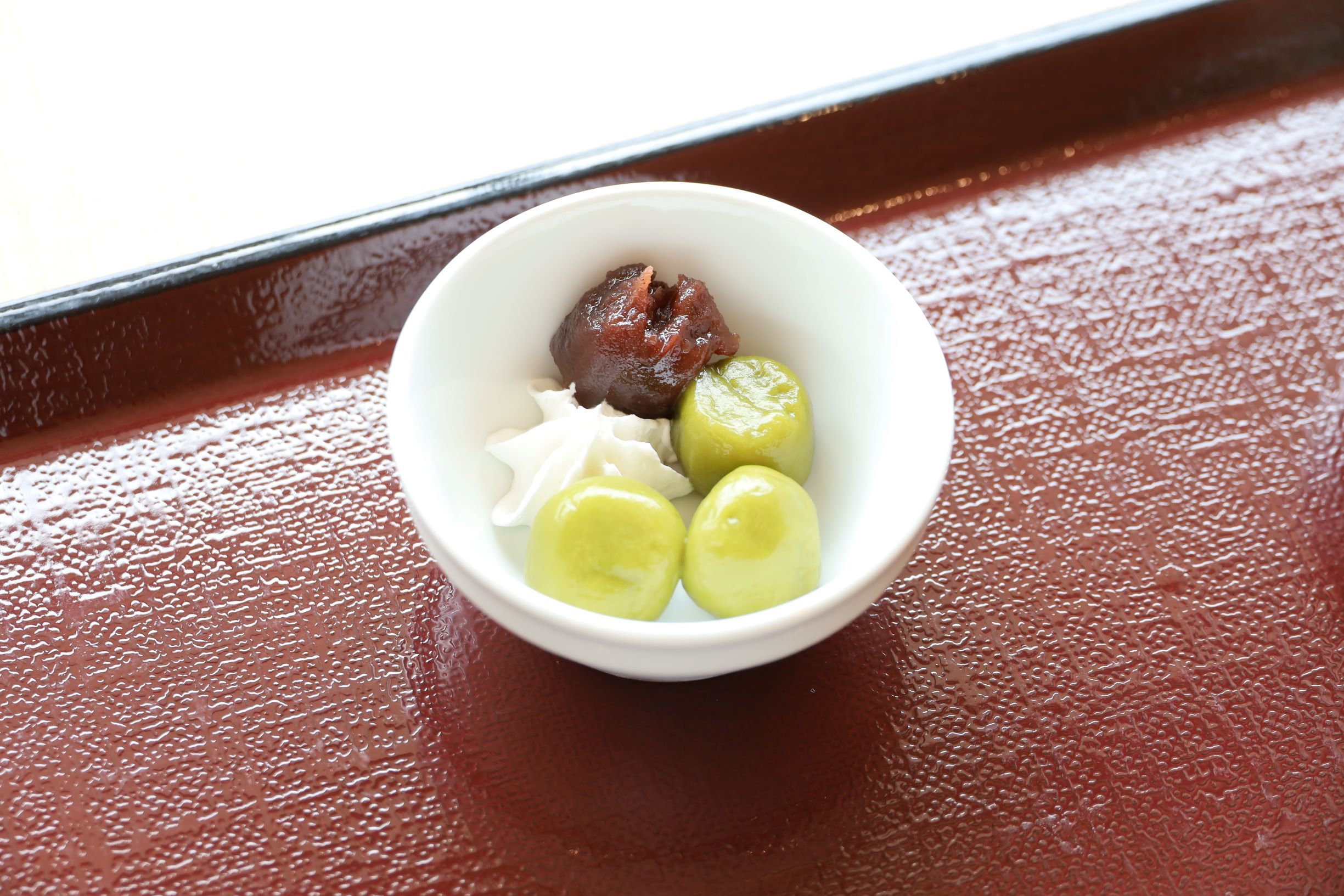 甘味　抹茶白玉団子