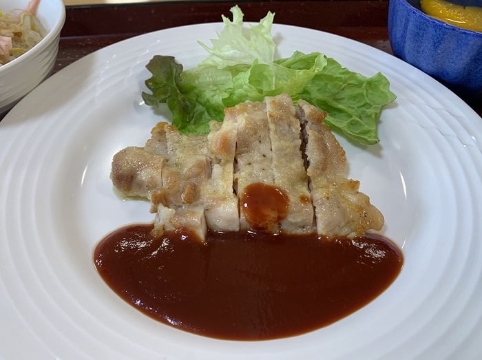 【昼食】鶏肉のマリアナソース