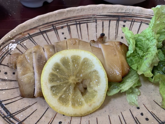 【昼食】鶏肉のレモン焼き